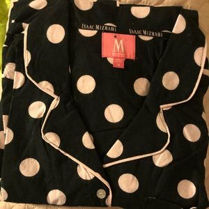 Isaac Mizrahi pjs. Pink & black. Size M. NWOT